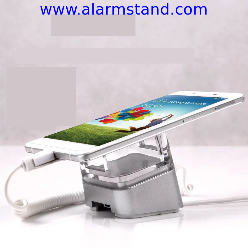 COMER acrylic display charging security display anti theft solutions for apple iphone stores