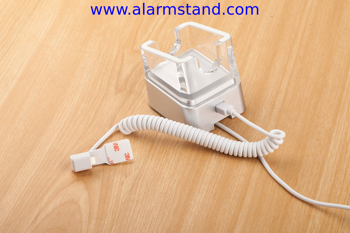 COMER Mobile Phone accessories stores Anti-Theft Alarm System Display Holders with charging cable