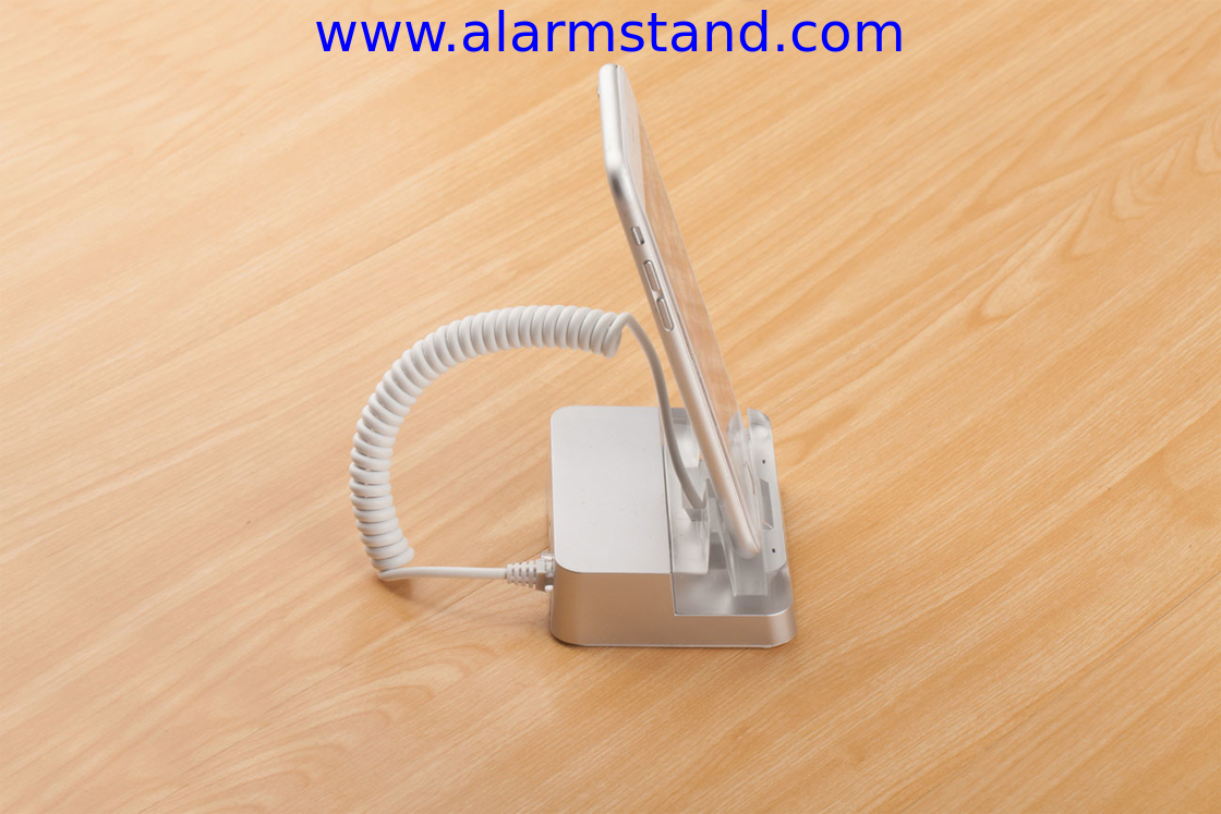 COMER anti theft cable locking system for  apple iphone security dispaly alarm stands