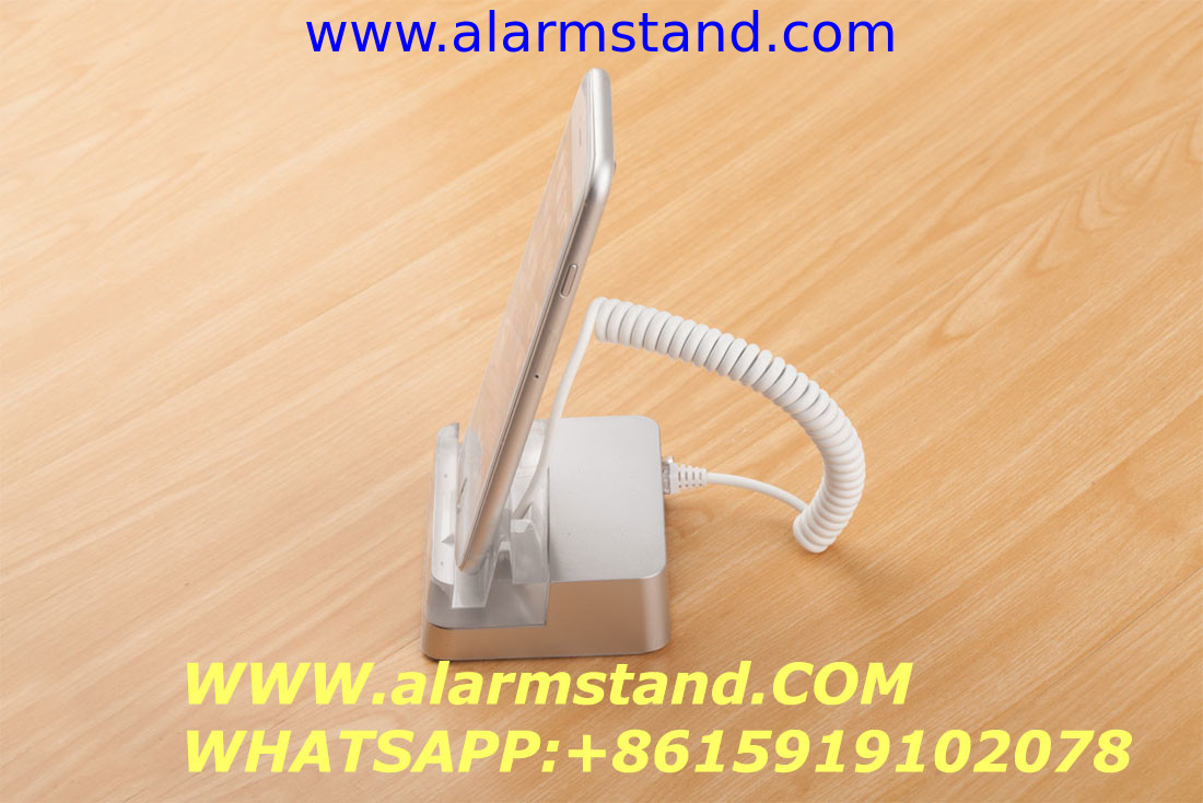 COMER anti-theft cable lock for mobile phones Burglar alarm security display stand for retail secure