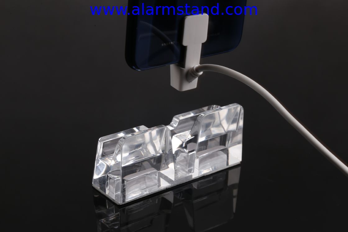 COMER antitheft alarm controller displaying system for cellphone stores Acrylic stands