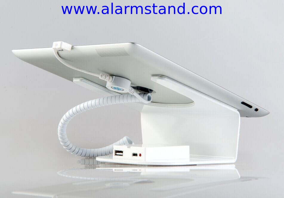 COMER Secure Anti Theft Alarm Hand phone tablet counter Display Stand for mobile stores