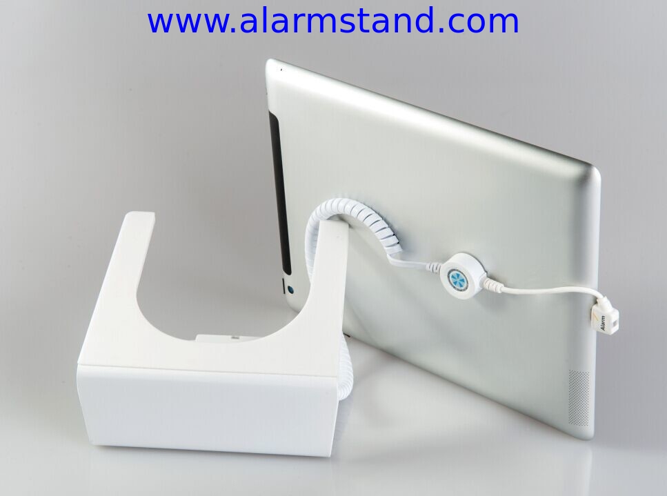 COMER Tablet PC alarm counter display holder for anti-theft mobile display holder